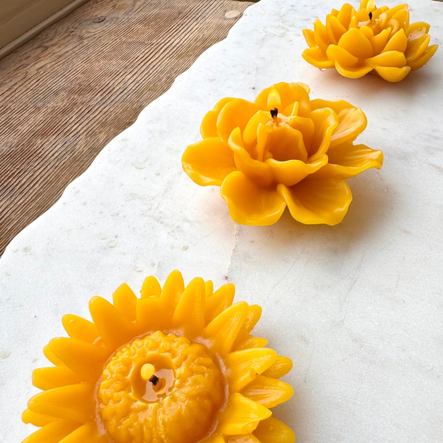 Floating Flower Candles