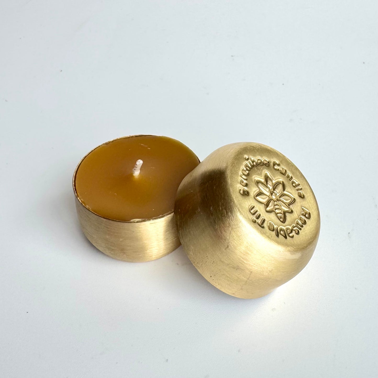 Reusable Brass Tea Light Candle Holders