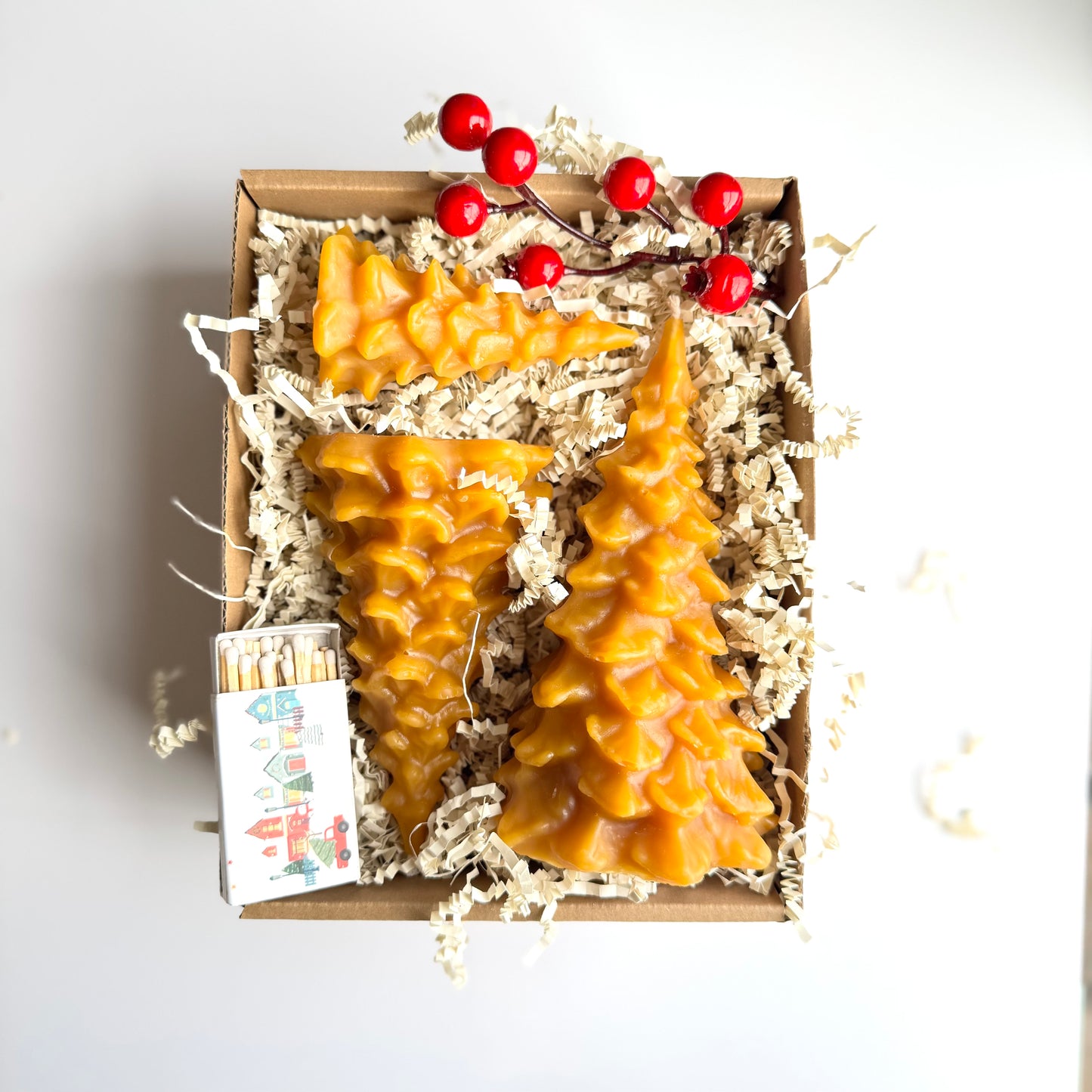 Fir Tree Candle Set