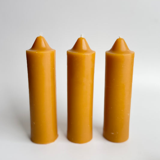 Taper Pillar Candles Set of 3