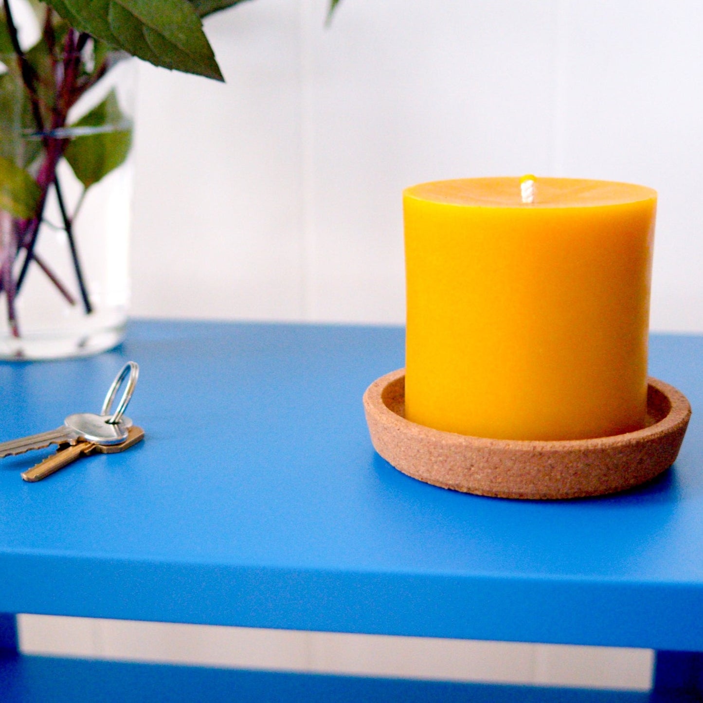 Serenibee 100 % Pure Beeswax Pillar Candle