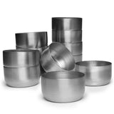 12 Reusable Steel Tea Light Cups