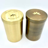 Serenibee 100% Pure Beeswax Brass Candle