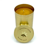 Laiton Lisse - 'Smooth Brass' by Serenibee 100% Pure Beeswax Candles